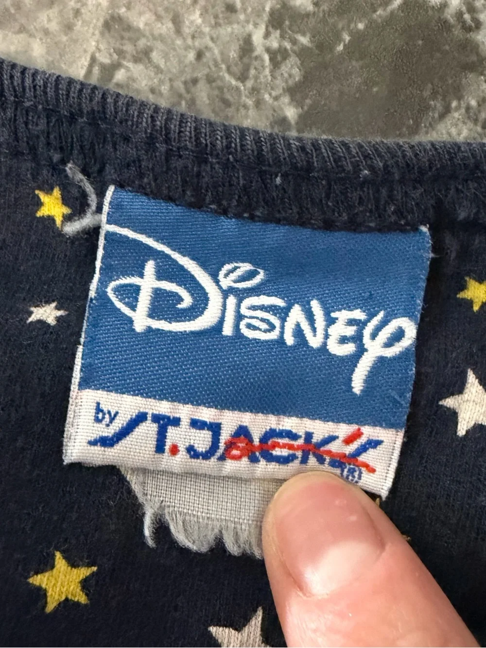 Vintage Disney Winnie The Pooh Size L/XL Sleep Nightgown Stars & Moon Y2K Cozy - Picture 8 of 9
